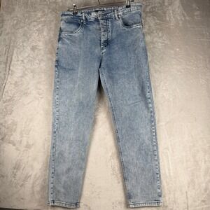 Zanerobe Mens Light Wash Blue Tapered‎ Denim Jeans Size 36 Stretch Cotton Street